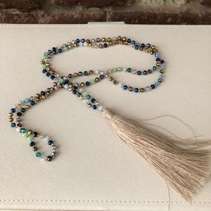 Tassel necklace